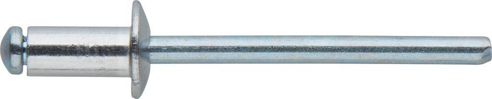 Blindniet Stand. a 75Stk.Flachrdk. 4,8x10mm FORTIS