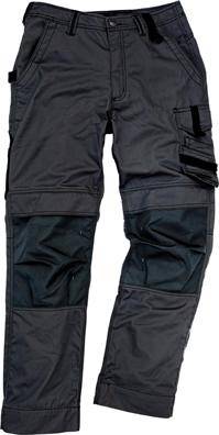 Arbeitshose Champ, Gr. 58, schwarz/schwarz Excess