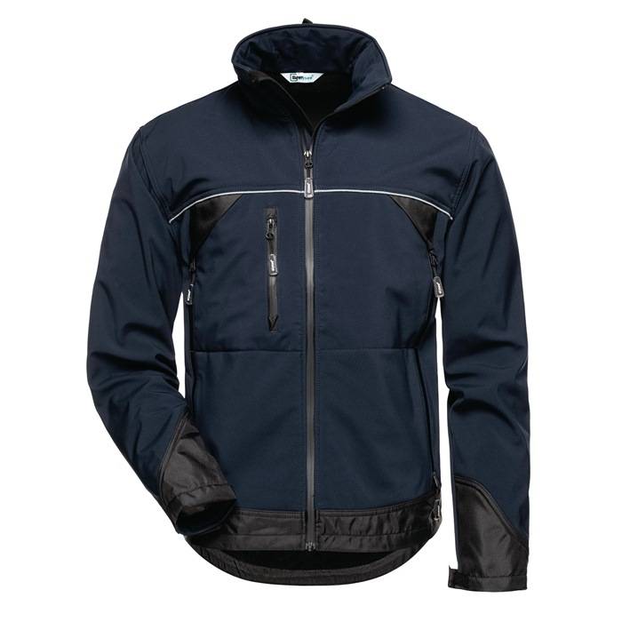 Softshelljacke GAMMA Gr.M marine/schwarz ELYSEE