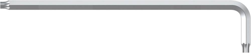 Winkelschraubendreher lang Titansilber T20 Wiha
