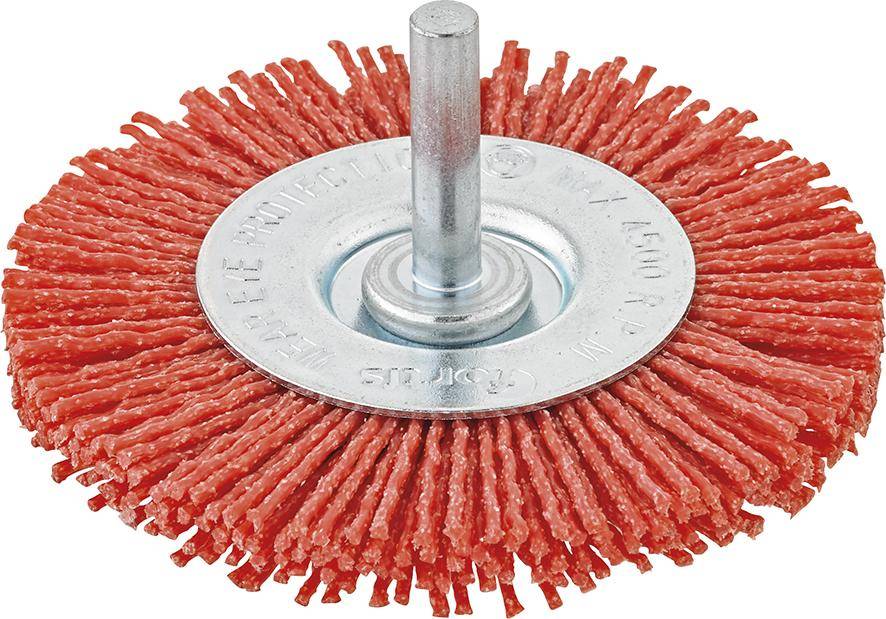 Rundbürste Nylon 75mm Korn 80 FORTIS