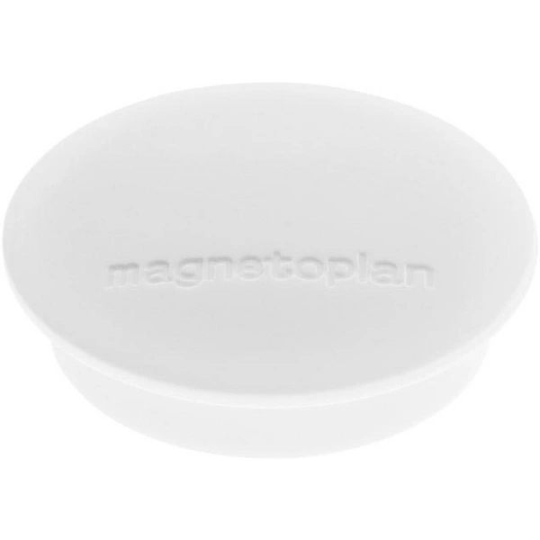 Magnet D34mm VE10 Haftkraft 1300 g weiss Magnet D34mm VE10 Haftkraft 1300 g weiss