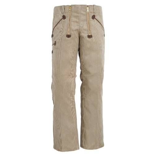 FHB CORD Zunfthose Genuacord ohne Schlag beige Gr. 40