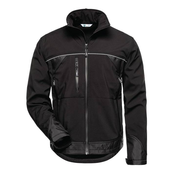 Softshelljacke ALPHA Gr.XXXXL schwarz ELYSEE