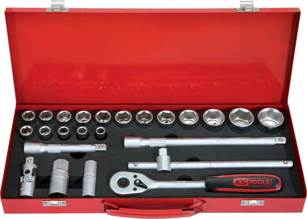Steckschlüssel-Satz 1/2" 24-teilig KS Tools - Artikel: 4042146237205