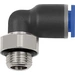 L-Steckverschraubung Blaue Serie, drehbar, M5 a., Schlauch-Ø 4 RIEGLER L-Steckverschraubung Blaue Serie, drehbar, M5 a., Schlauch-Ø 4 RIEGLER