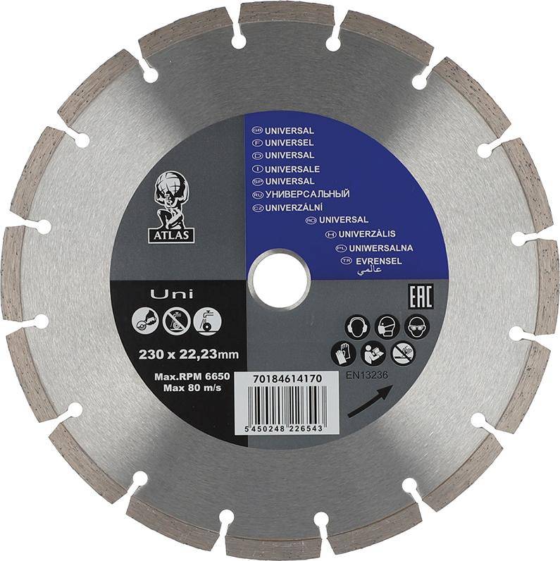 Diamantblatt für WS Atlas Uni, 115 mm