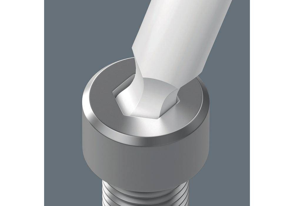 Wera Winkelschlssel 3950 PKL ISO2936 Innen-6-kant SW10mm L.224mm