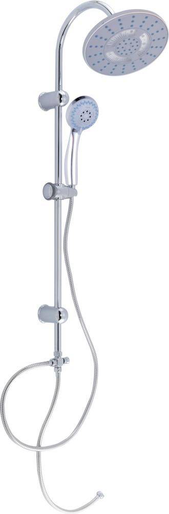 LED Überkopf-Brauseset Galaxis chrom