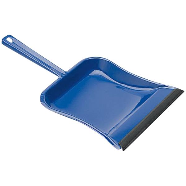 Kehrschaufel aus Metall lackiert 23 cm bunt sortiert Metallausführung