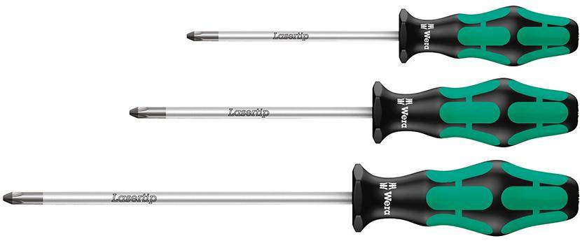 Schraubendreher-Satz rund PH 3-teilig Wera