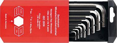 Winkelschraubendreher- Satz Innensechskant 5/64"-3/8"x mm FORMAT