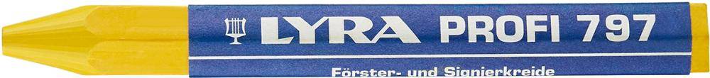 Förster- und und Signierkreide 797 gelb a12Stück LYRA