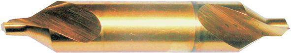 Zentrierbohrer DIN333 HSS TiN Form A 2mm FORMAT