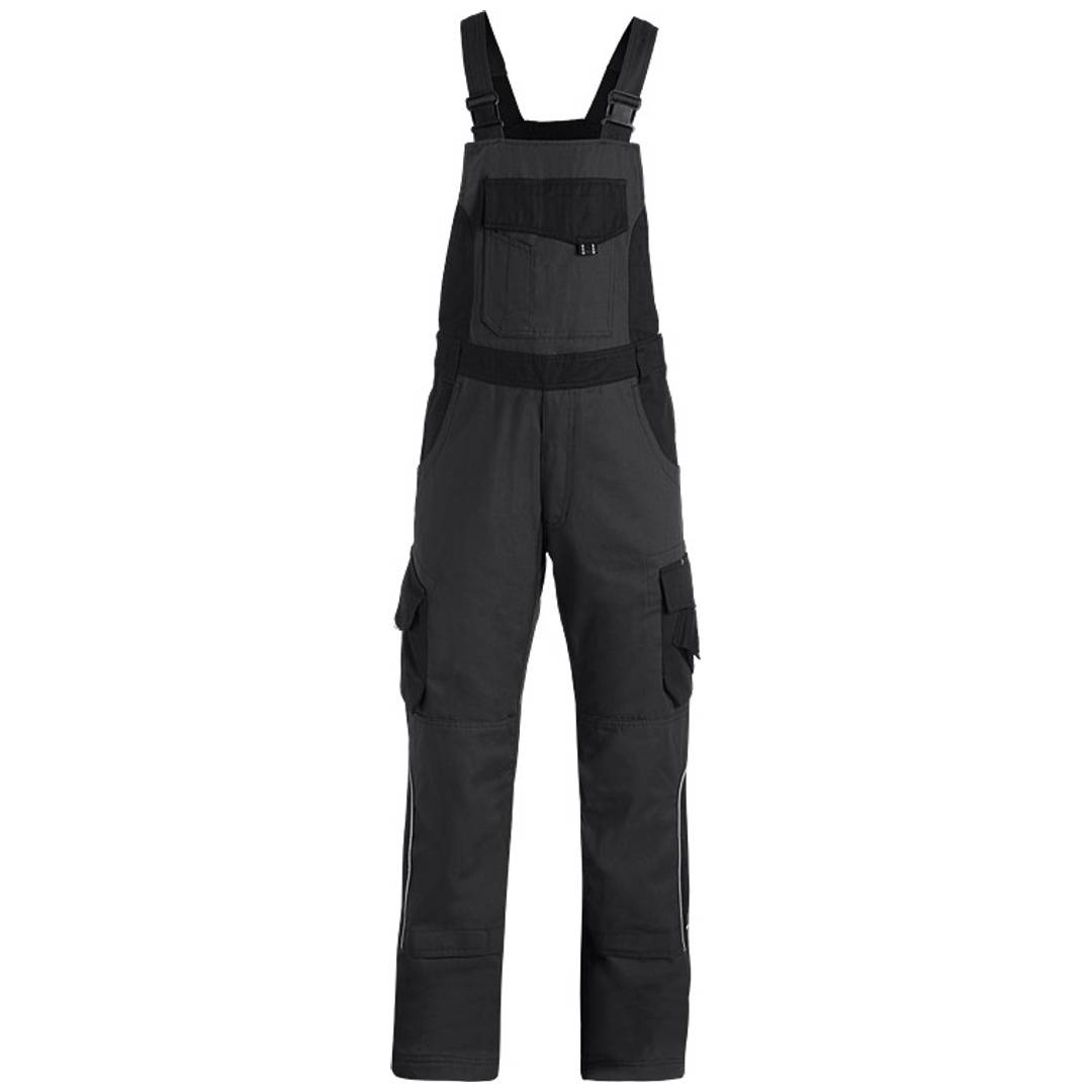 FHB Latzhose Herren Twill Eckhard 130630 26 anthrazit/schwarz