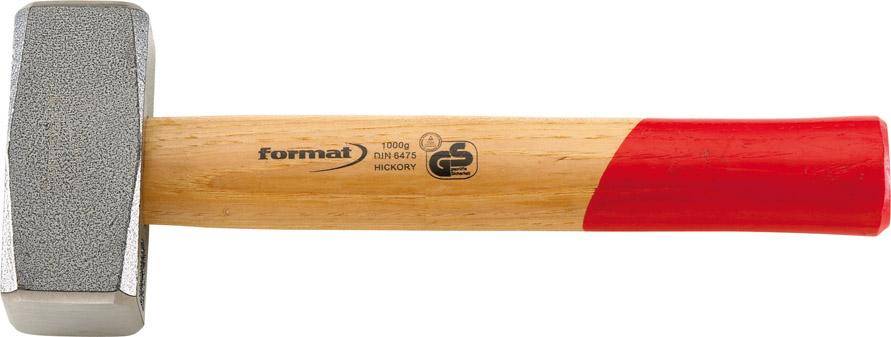Fäustel DIN6475 mit Hickorystiel 2000g FORMAT