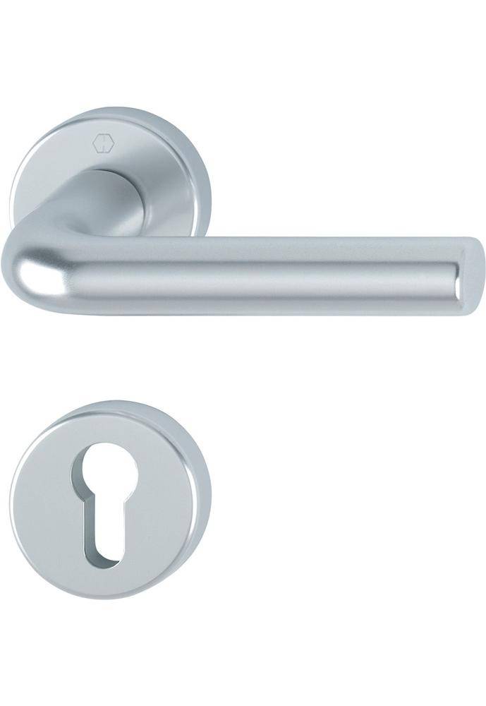 HOPPE Rosettengarnitur Bonn 150/42KV/42KVS Vierkantmaß 8mm PZ F1 Alu