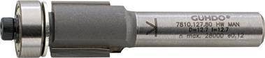 HW-Bündigfräser Z2 S8 D12,7 l12,7 Guhdo