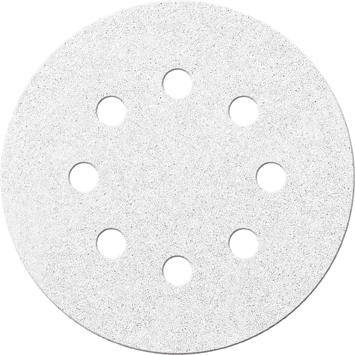 Klettschleifsch.weiss6St.125 mm K 40,8 Loch FORTIS