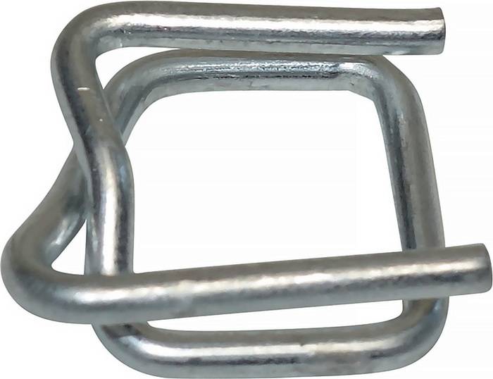 Verschlussklemme B.25mm STA f.Komposit- u.Fadenstrukturbänder verz.500 St./Krt.