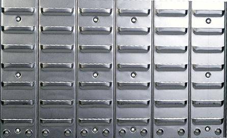 Metallschlitzwand für Sichtlagerkasten Gr.1-4 B630xT15xH380 mm