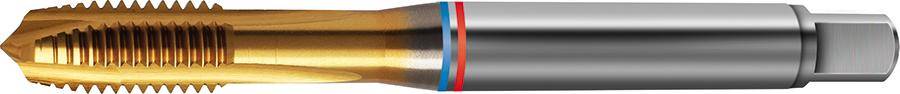 Maschinengewindebohrer FAT Tandem DIN371 HSS-PM TiN Typ N 6H Form B Durchgangslo