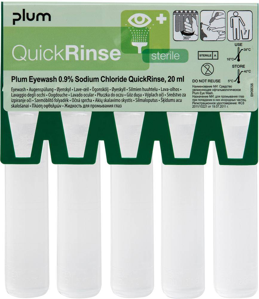 Augenspülamp.Quick Rinse (Refill m. 5 Stück)