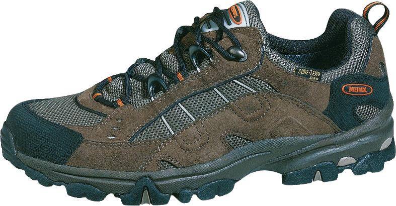 Freizeitschuh Magic Men GTX, Gr.45/10,5, braun/orange