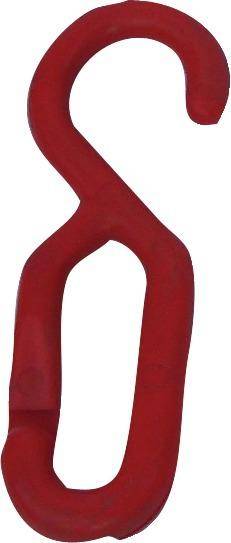 Hakenglied 430-08G Kunststoff, 6mm, gelb