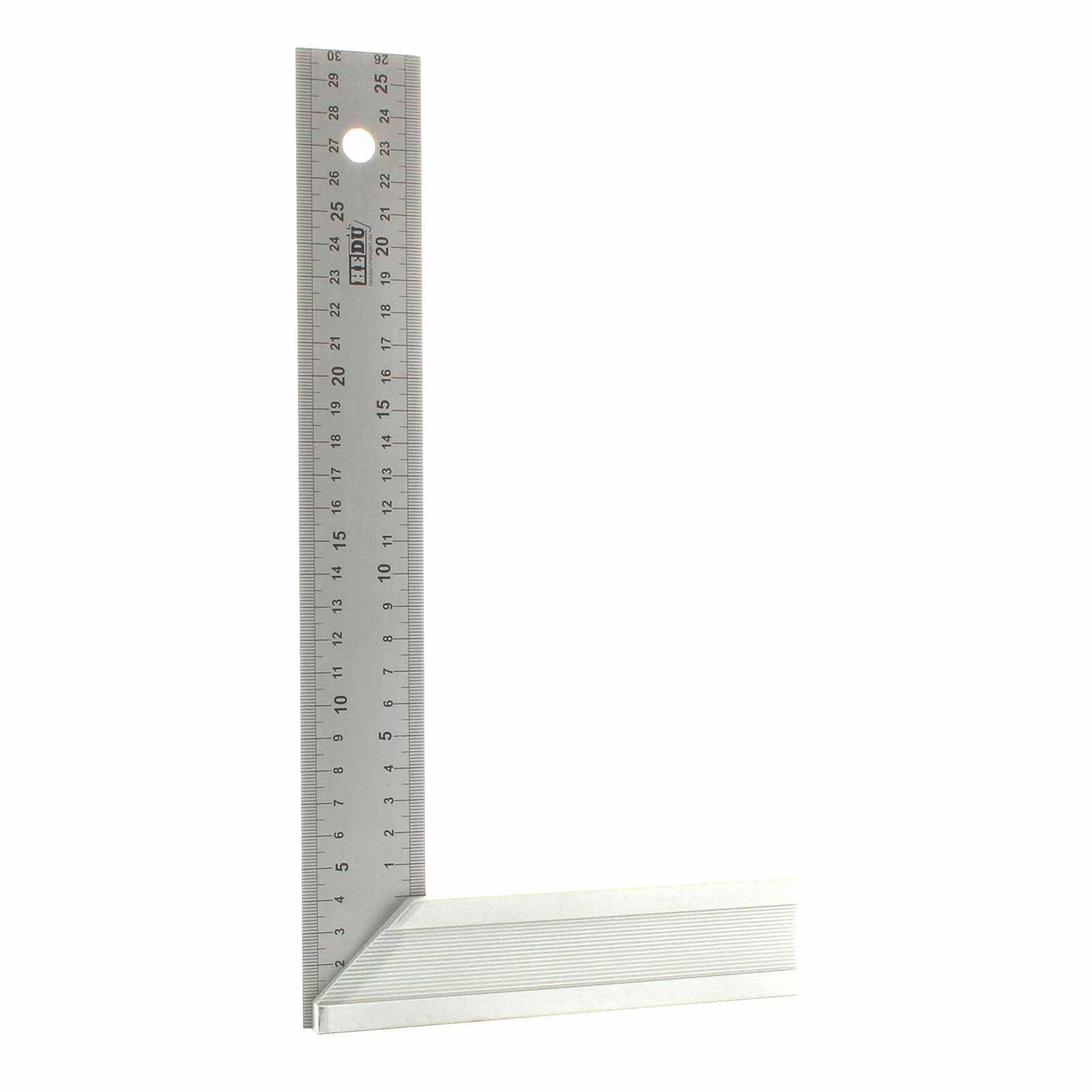 Hedue Schreinerwinkel Aluminium - Größe:30 cm
