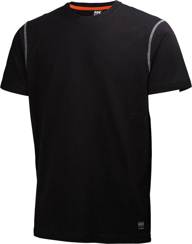 T-Shirt Oxford, Gr. 2XL, schwarz