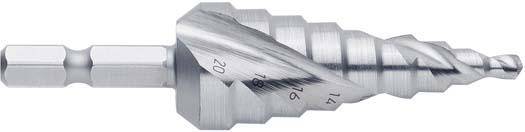 Bit Stufenbohrer Universal HSS 4-12mm