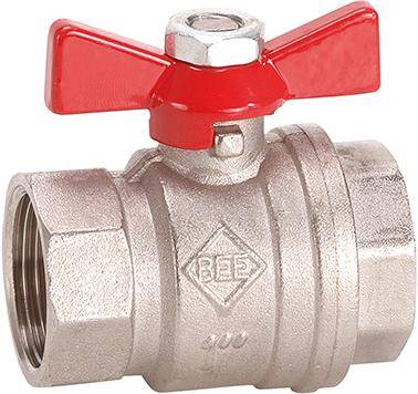 Kugelhahn BR 990.3 Flügelgriff, IG/AG G 3/8", PN40, Messing BEE - Artikel: 4260008243274