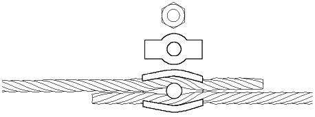 Simplexklemmen (SB) A4 2,0mmx15 M4 a 2Stk