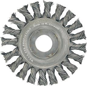 Rundbürste Stahl gezopft 115x mm FORMAT