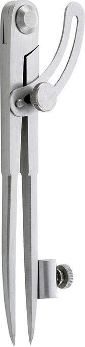 Bleistiftzirkel 200mm m. Stellbogen HP