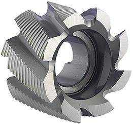 Walzenstirnfräser DIN1880HSSCo8 Typ HR 40x32mm FORMAT