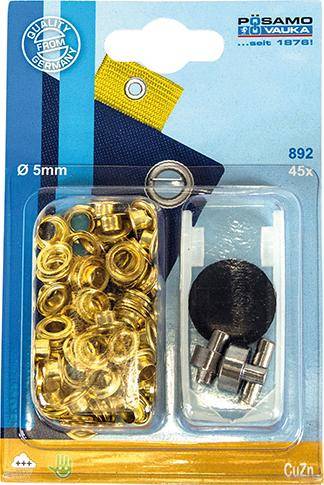 Öse MS vernickelt (SB) 5,0mm a 45 Stück