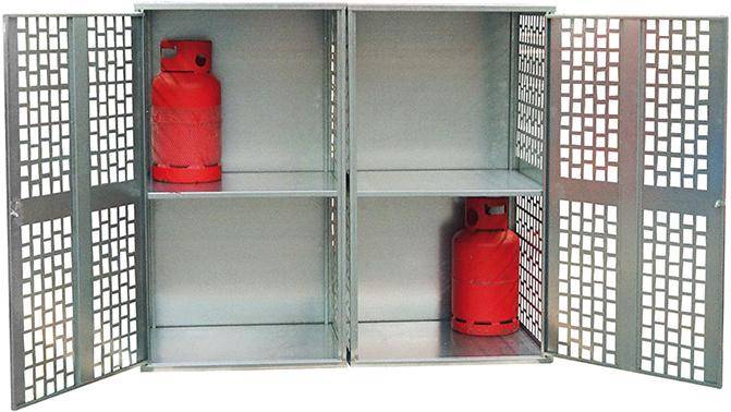 Gasflaschen-Depot GFD-L/1, verzinkt - Artikel: 7830101613