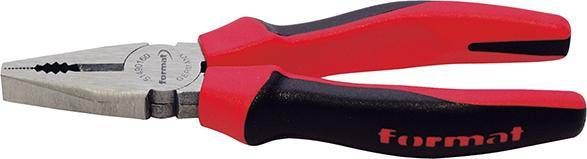 Kombinationszange poliertmit 2-Komponenten-Griffen200mm FORMAT