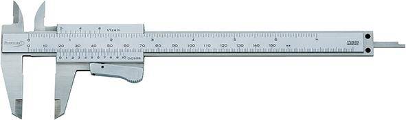 Taschenmessschieber mit Momentfeststellung und parallaxfreier Ablesung 150mm FOR