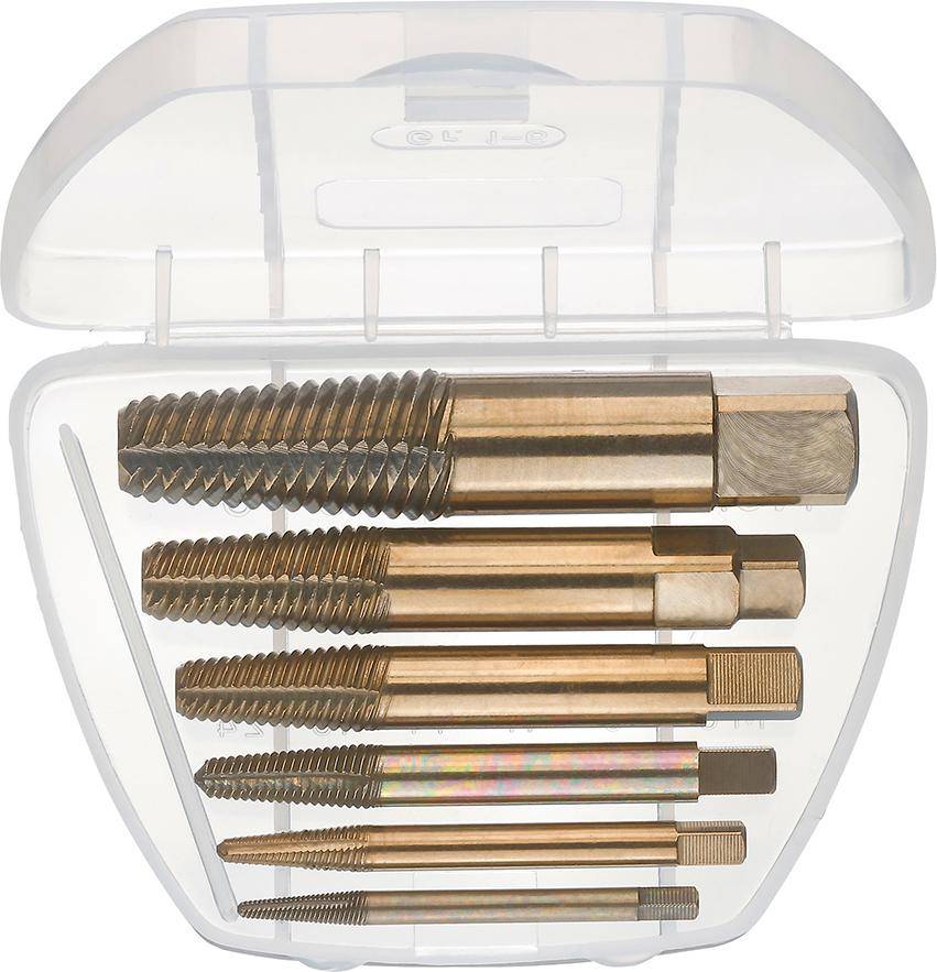 Schraubenausdreher-Satz Hi-Trac TP 6-teilig Nummer 1-6 schröder