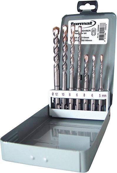 Bohrer SDS-plus 7-teilig FORMAT