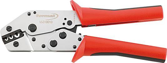 Crimpzange für unisolierte Kabelschuhe 0,5-6qmm FORMAT