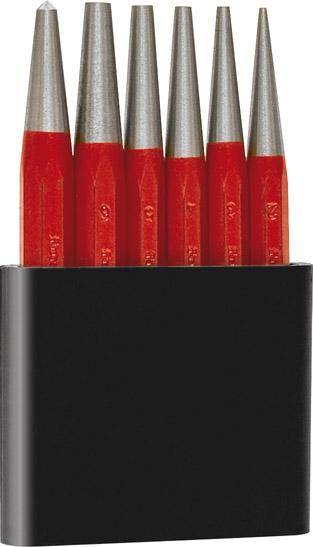 Durchtreiber-Satz 6-teilig im Kunststoff-Ständer FORMAT