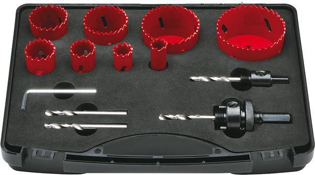 Lochsägen-Satz HSSBi M42 Installateur 16-67mm FORMAT