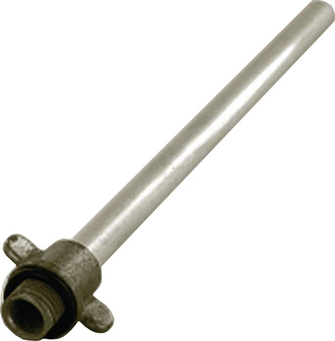Düsenrohr m.Flügelschraube Länge300mm ger.(Alu) M15x1,5 REILANG
