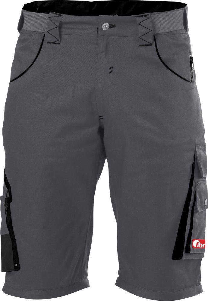 FORTIS Herren Bermuda 24,d-grau/schwarz, Gr.46
