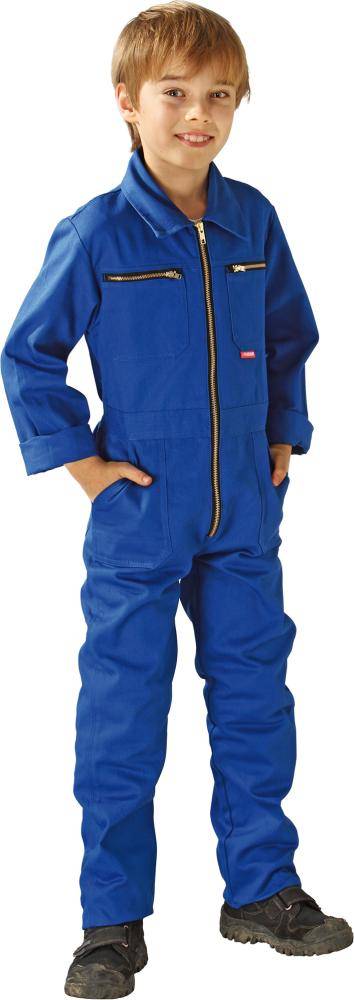 Kinderoverall, 100%BW,290g/qm, Gr. 122/128,kornbl.