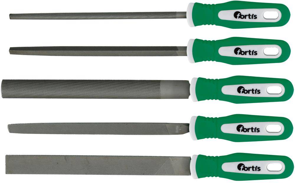 Werkstatt-Feilen-Satz 5tlg. 200mm H2 FORTIS